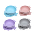 Children tableware baby feeding silicone baby bowl